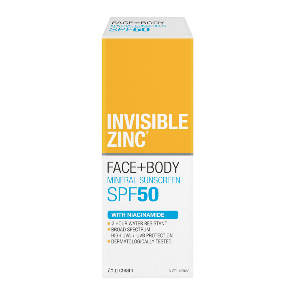 FACE + BODY Mineral Sunscreen SPF 50 75g