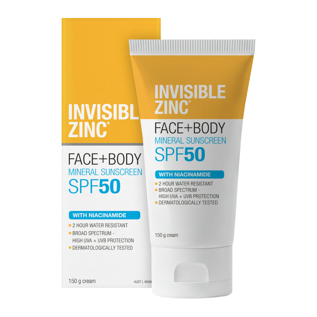 FACE + BODY Mineral Sunscreen SPF 50 150g