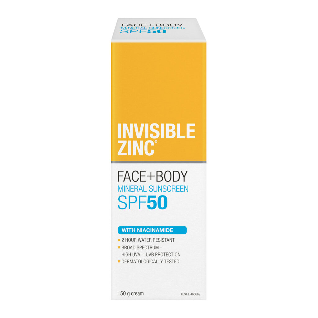 FACE + BODY Mineral Sunscreen SPF 50 150g