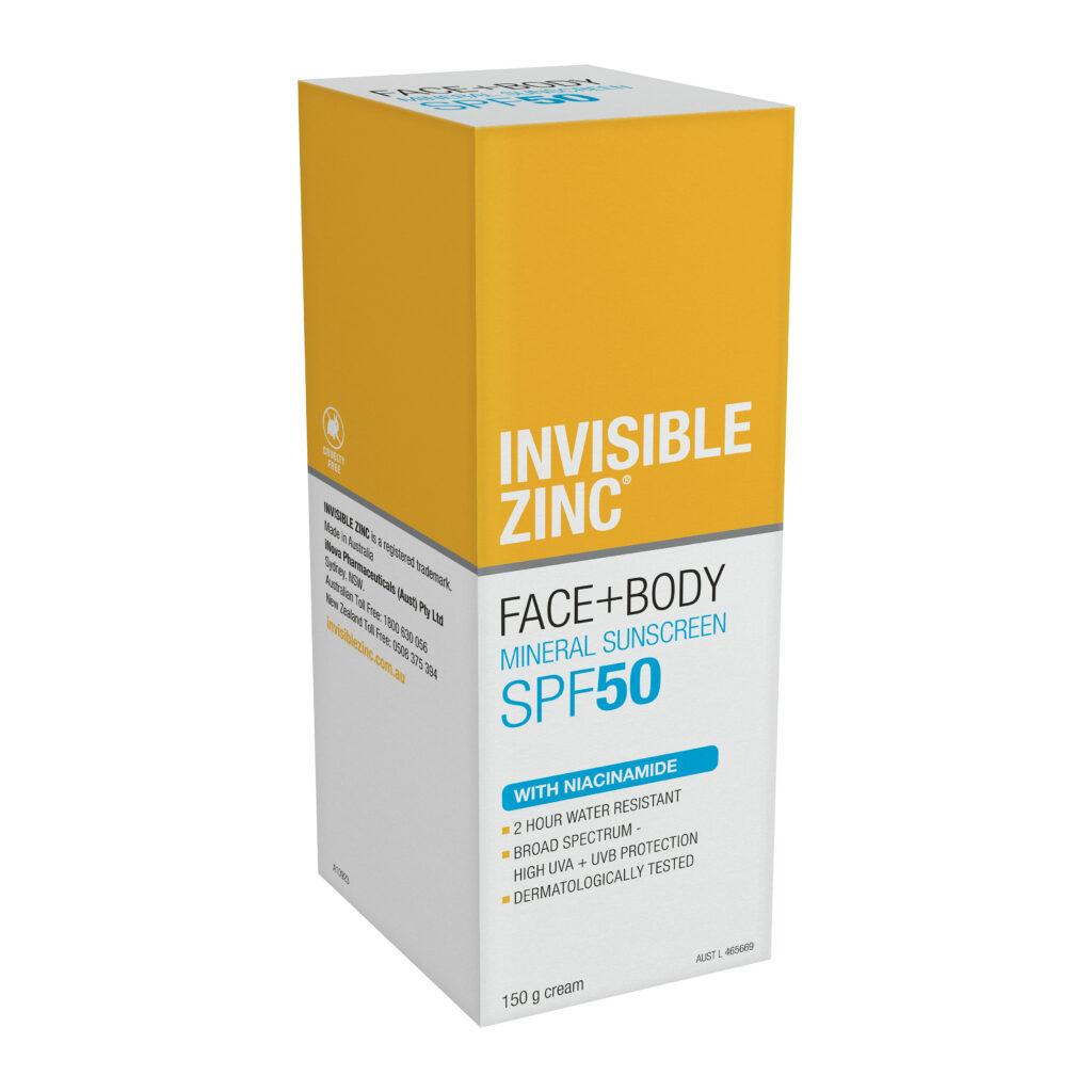 FACE + BODY Mineral Sunscreen SPF 50 150g