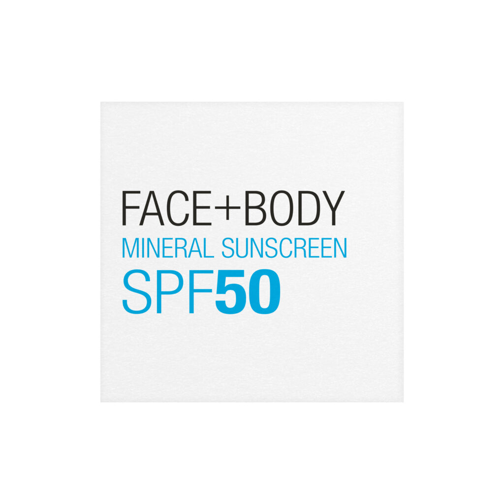 FACE + BODY Mineral Sunscreen SPF 50 150g